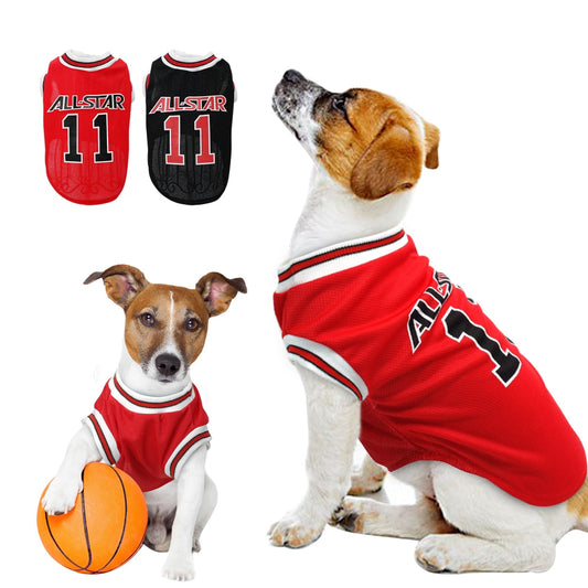Basketball-Shirts für Hunde